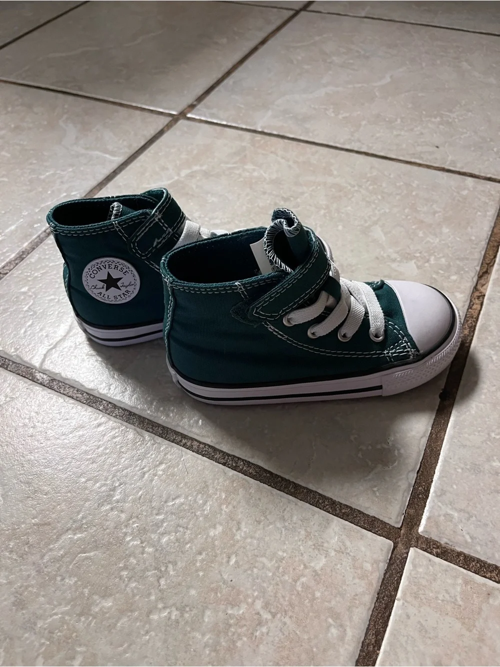 Converse Kids' Green High-Top Sneakers